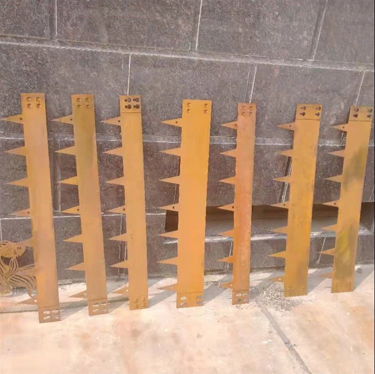 Бордюр для газону металевий Corten Steel