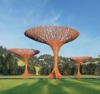 Corten Steel Garden Sculpture For Decorative factory
